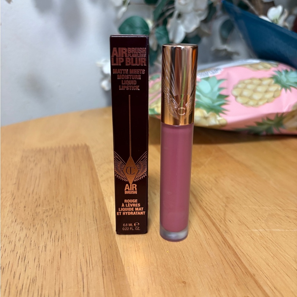CHARLOTTE TILBURY Airbrush Flawless Lip Blur - Rose Blur ~ BNIB, AUTHENTIC, New